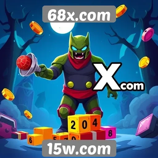 Diversidade de jogos disponíveis no 68x.com